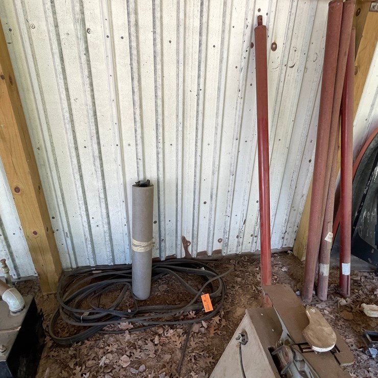 #1652 • Assorted Belts and Floor Jacks