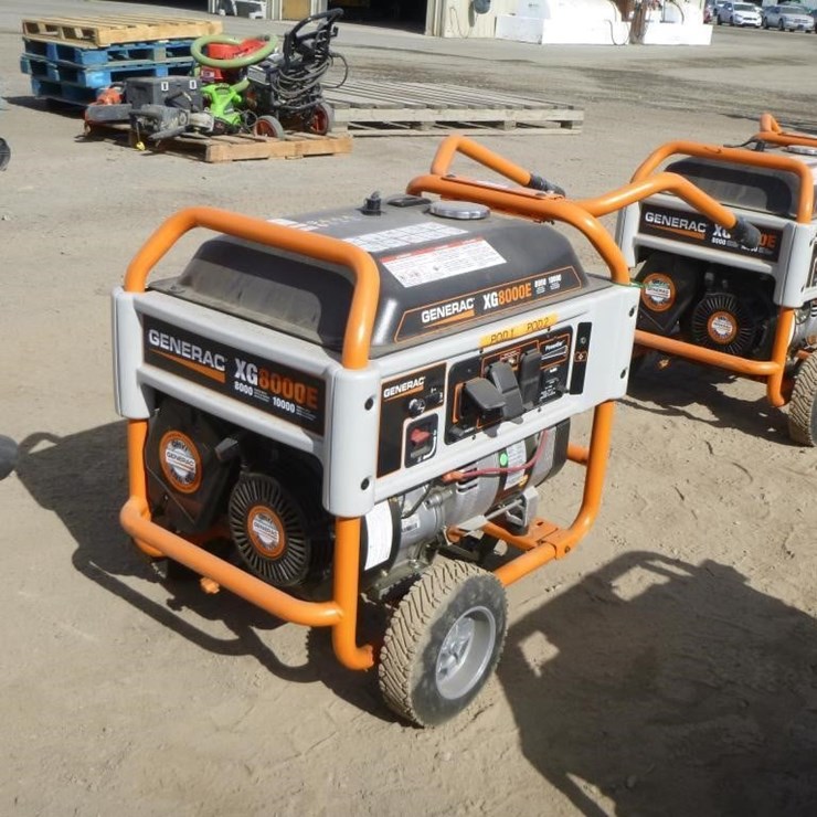 Generac XG8000E Portable Gas Generator