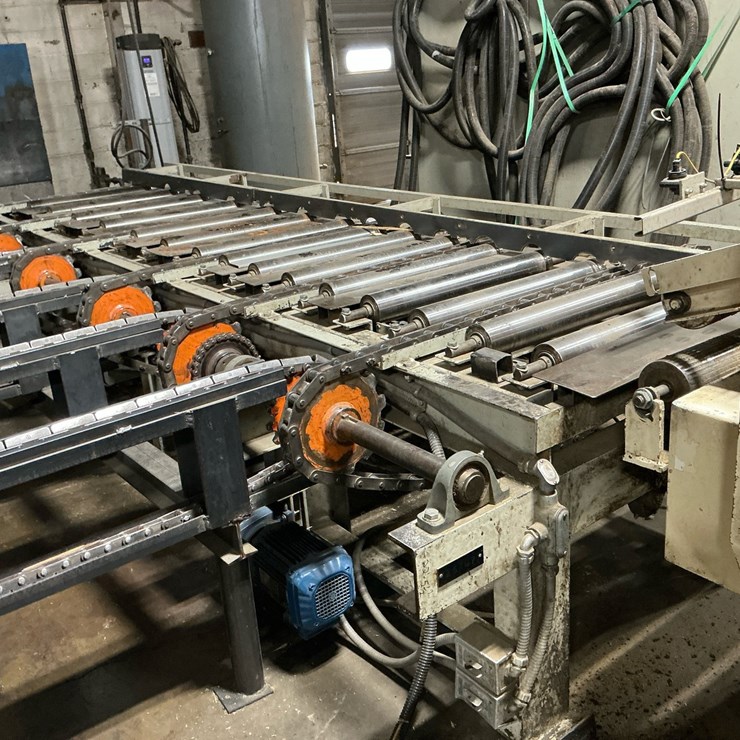 #162 • Raimann USA Outfeed Rollcase w/side transfer System