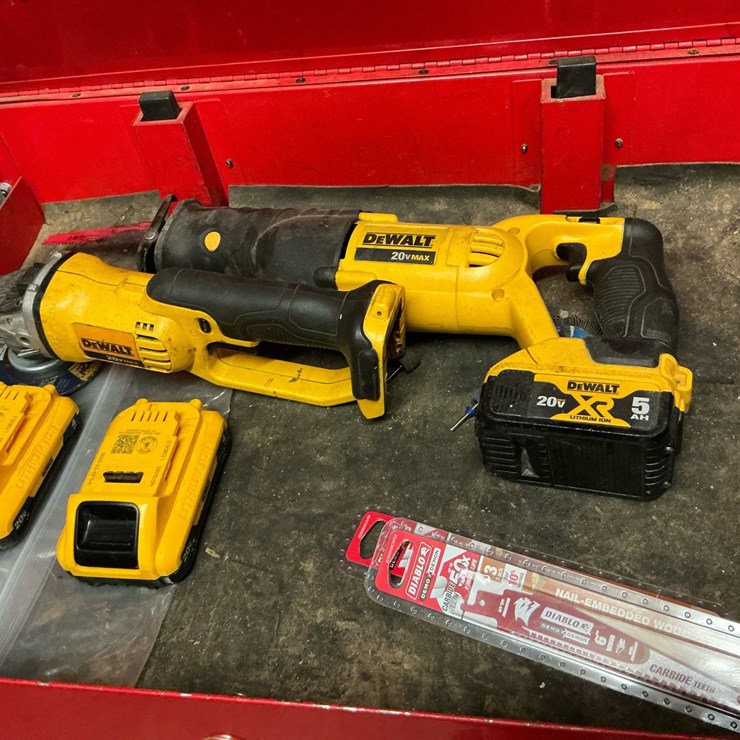 #101 • DeWalt 20V MAX Power Tool Assortment with Batteries and Accessories