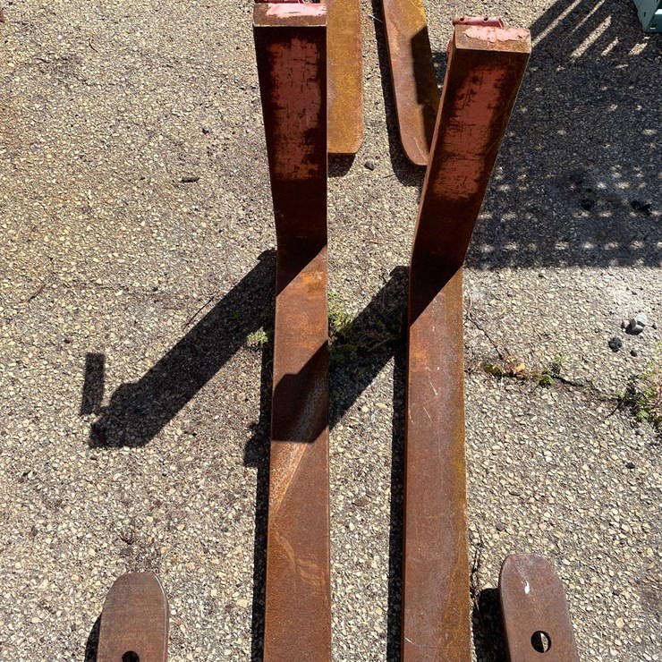 #9011 • Pair of Forklift Forks (SHED)