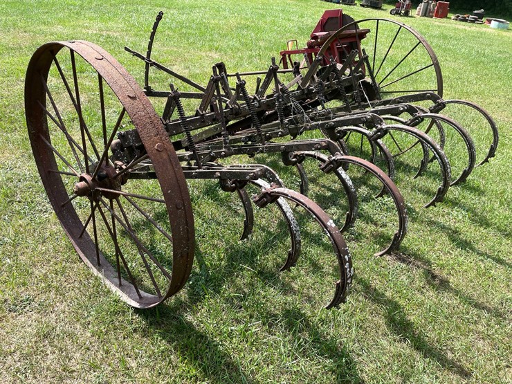 #1646-•-antique-horse-drawn-field-cultivator-image-6