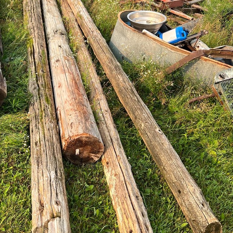 #5740 • (4) Telephone Poles