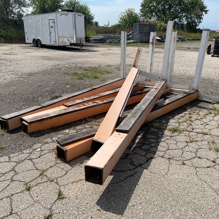 #10608 • (6) Pallet Rack Posts