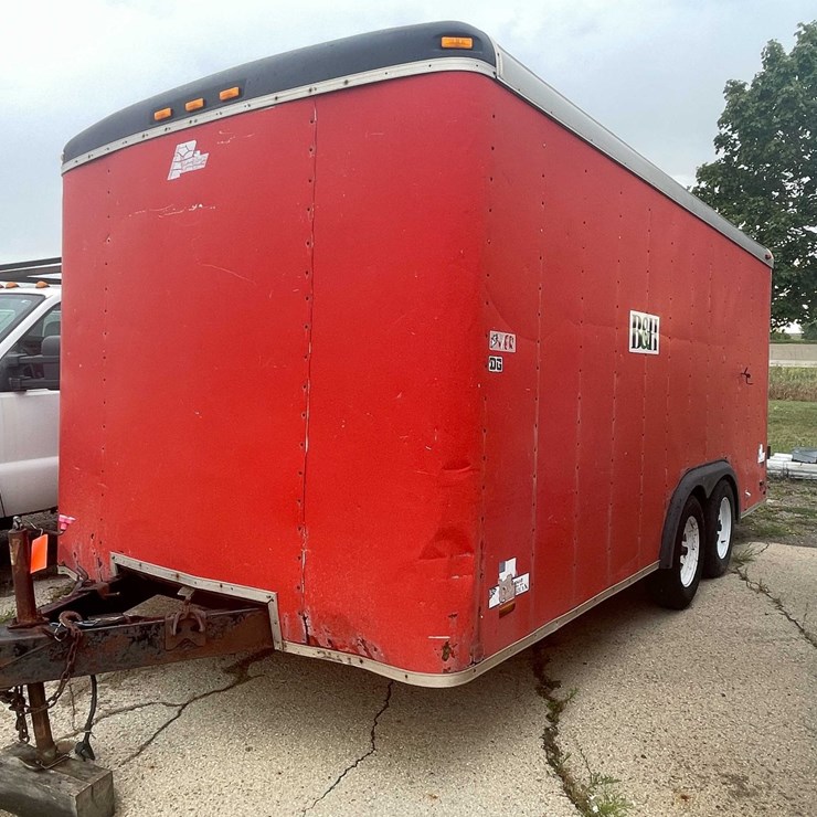 #10496 • Pace Enclosed Trailer (Has WI Title)