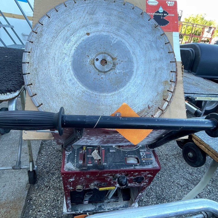 #9135 • Propane Powered Concrete Saw (03)