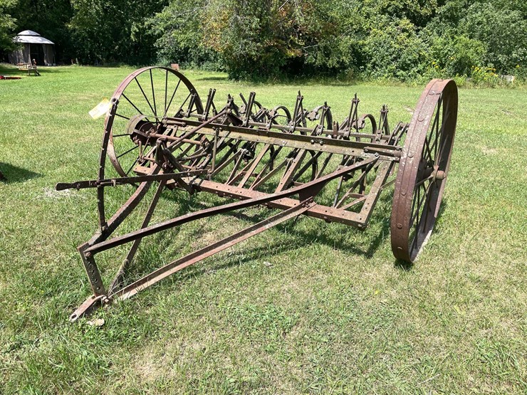 #1646-•-antique-horse-drawn-field-cultivator-image-8