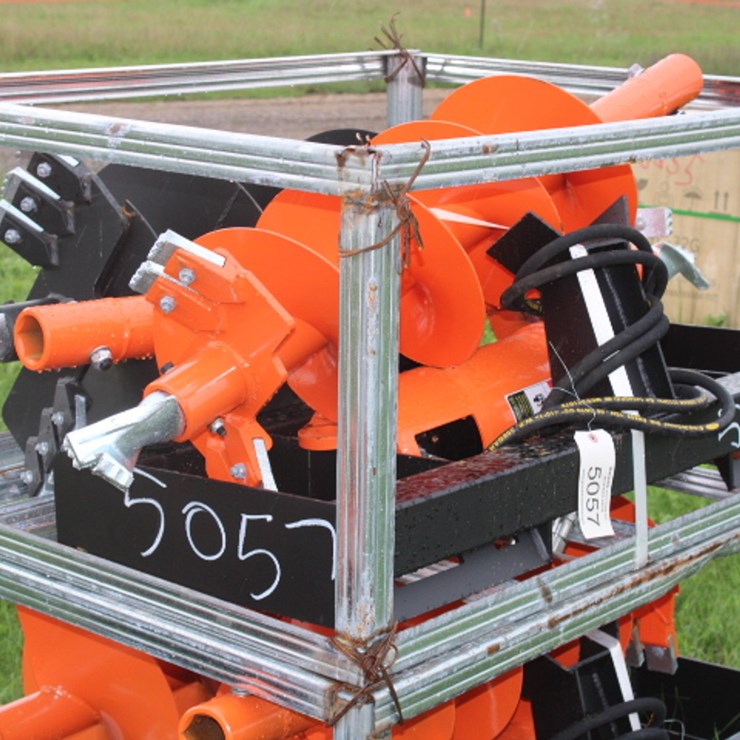 #5057 • skid steer auger