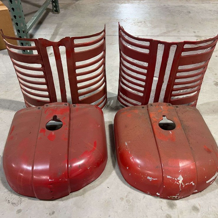 (2) Grilles and Nose Pieces for a 300 or 350 Farmall Tractors