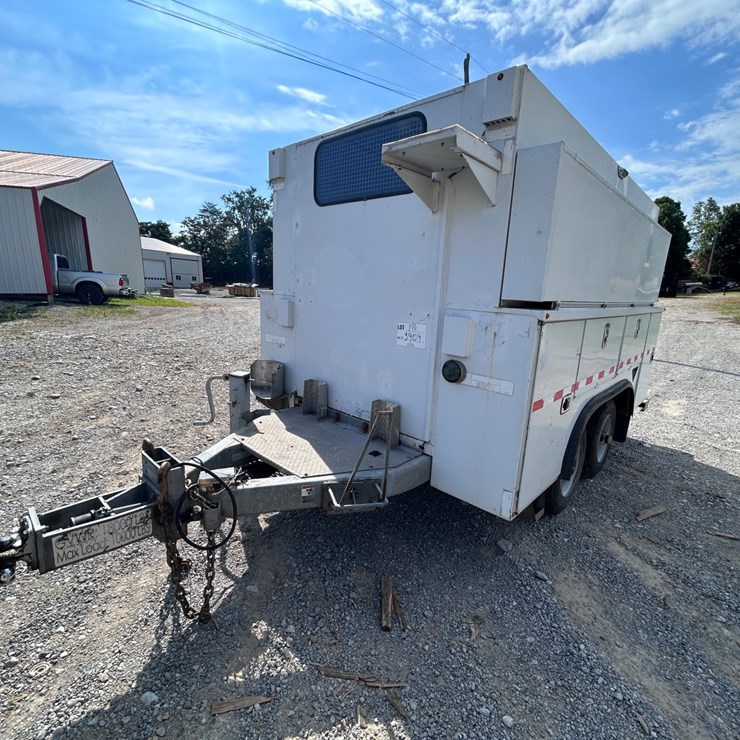 #212 • 2014 SAUB PULL BEHIND SERVICE TRAILER