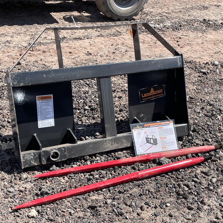 #2427 • Unused 2026 Landhonor Skid Steer Bale Spear