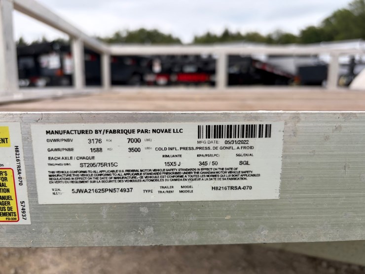 #718-•-2023-h&h-aluminum-utility-tandem-axle-trailer-(has-wi-title)(helenville,-wi)-image-9