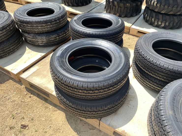 #2203-•-(4)-road-guider-qh100-st205/75r15-radial-trailer-tires-image-2