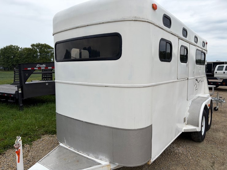 #710-•-1996-kiefer-2-horse-bumper-pull-trailer-(has-wi-title)(helenville,-wi)-image-6