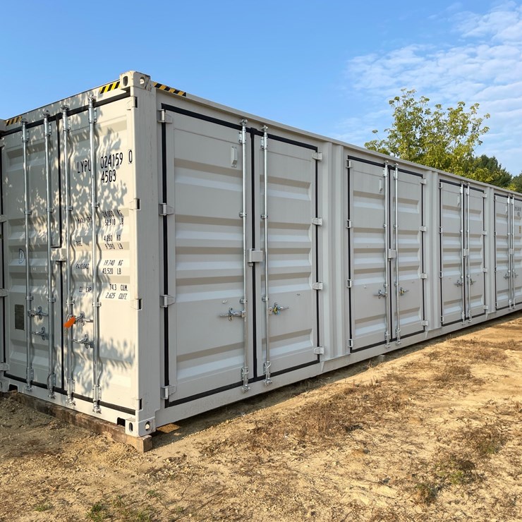 #503 • 40' High Cube Multi-Door Shipping Container