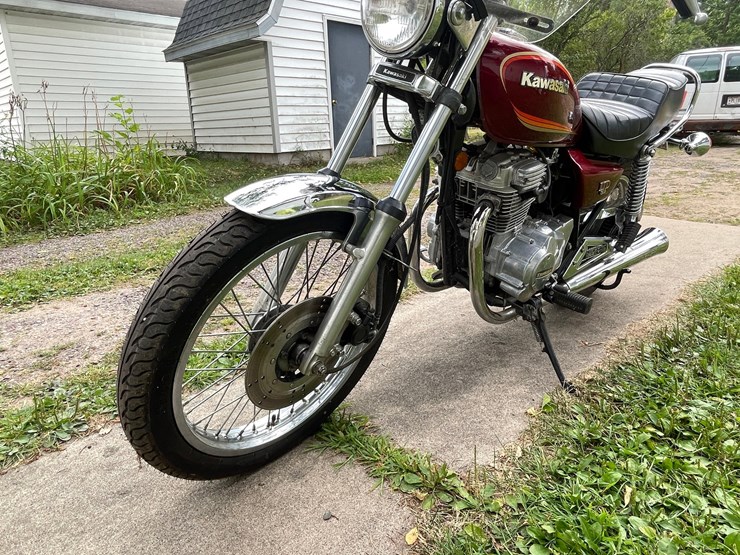 #313-•-1987-kawasaki-ltd-305-motorcycle-(has-wi-title)-(eau-claire,-wi)-image-9