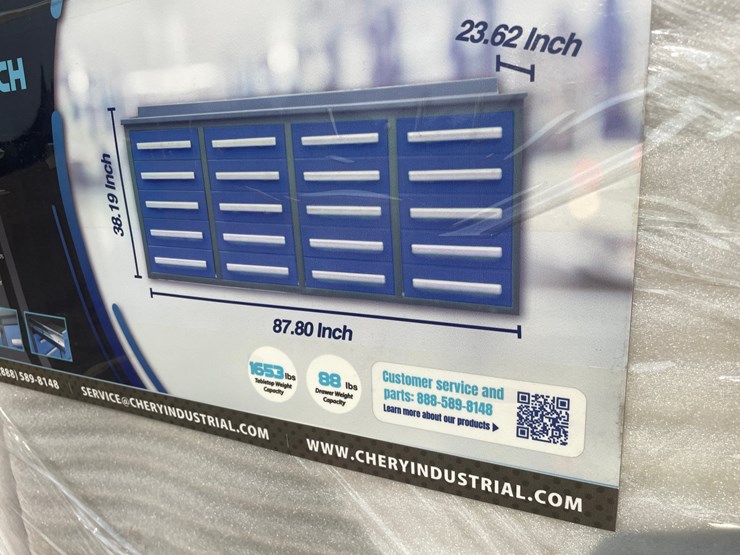 #2497-•-new-york-industrial-7'-(20)-drawer-workbench-image-9