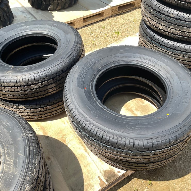#2207 • (4) Road Guider QH100 ST235/80R16 Radial Trailer Tires