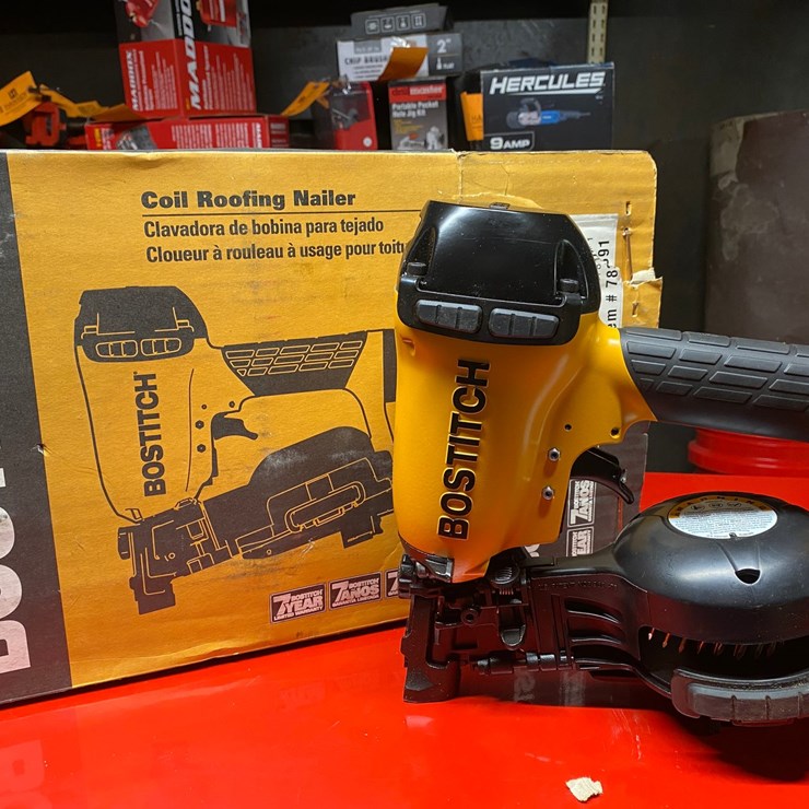 #6278 • Bostitch Pneumatic Coil Roofing Nailer