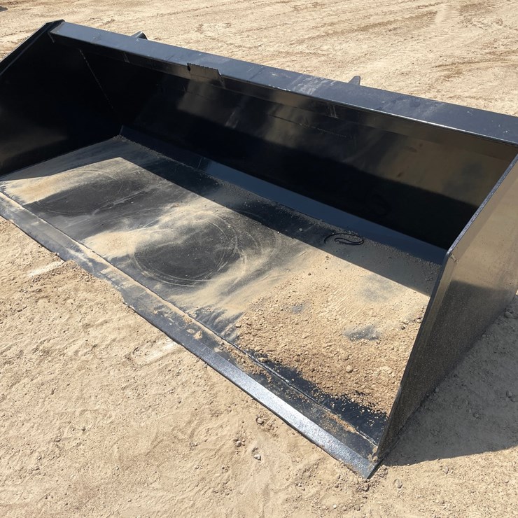 #2246 • New Swict 96" Snow Skid Steer Bucket