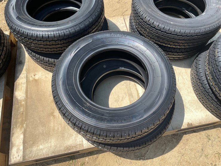 #2203-•-(4)-road-guider-qh100-st205/75r15-radial-trailer-tires-image-4