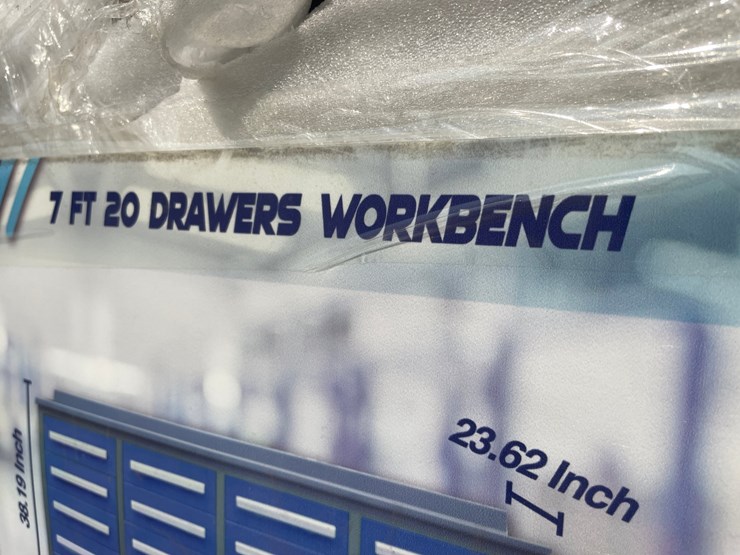 #2497-•-new-york-industrial-7'-(20)-drawer-workbench-image-8