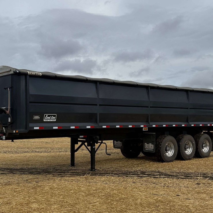 2025 Load Line 34' Tri-Axle Steel End Dump Trailer
