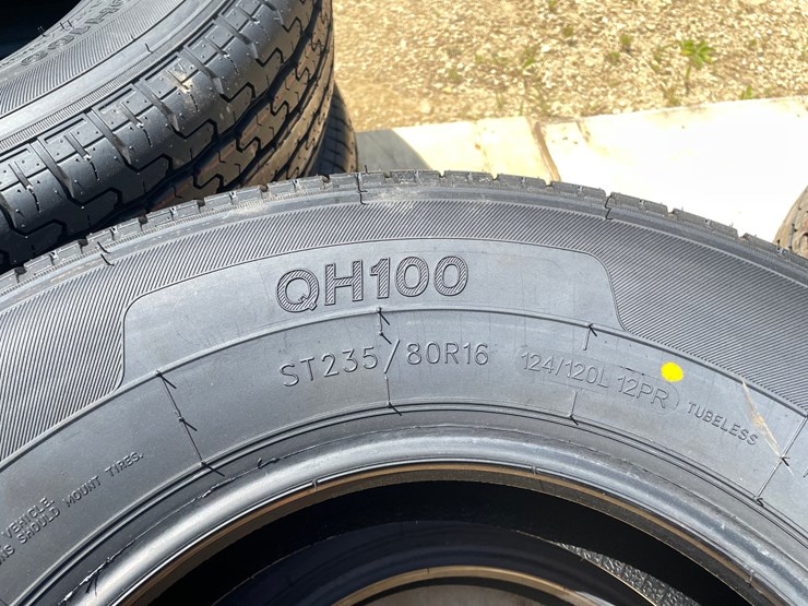 #2207-•-(4)-road-guider-qh100-st235/80r16-radial-trailer-tires-image-5