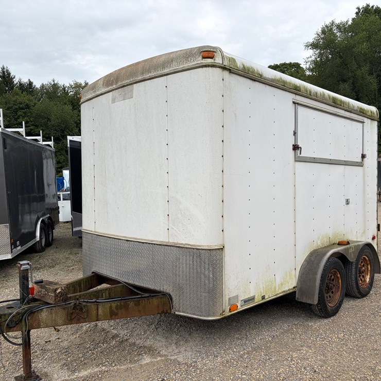 #714 • 2004 Southwest Tandem Axle Cargo Trailer (Has IL Title) (Helenville, WI)