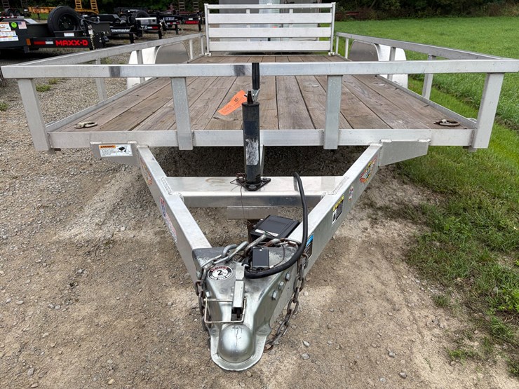 #718-•-2023-h&h-aluminum-utility-tandem-axle-trailer-(has-wi-title)(helenville,-wi)-image-11