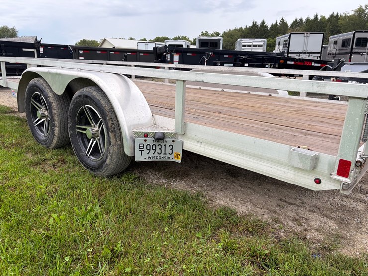 #718-•-2023-h&h-aluminum-utility-tandem-axle-trailer-(has-wi-title)(helenville,-wi)-image-8