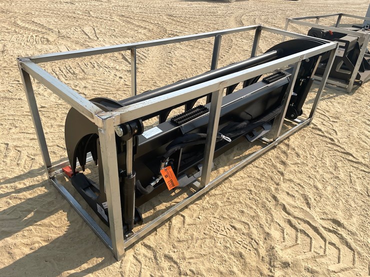 #2513-•-greatbear-skid-steer-mount-heavy-grass-fork-grapple-image-6