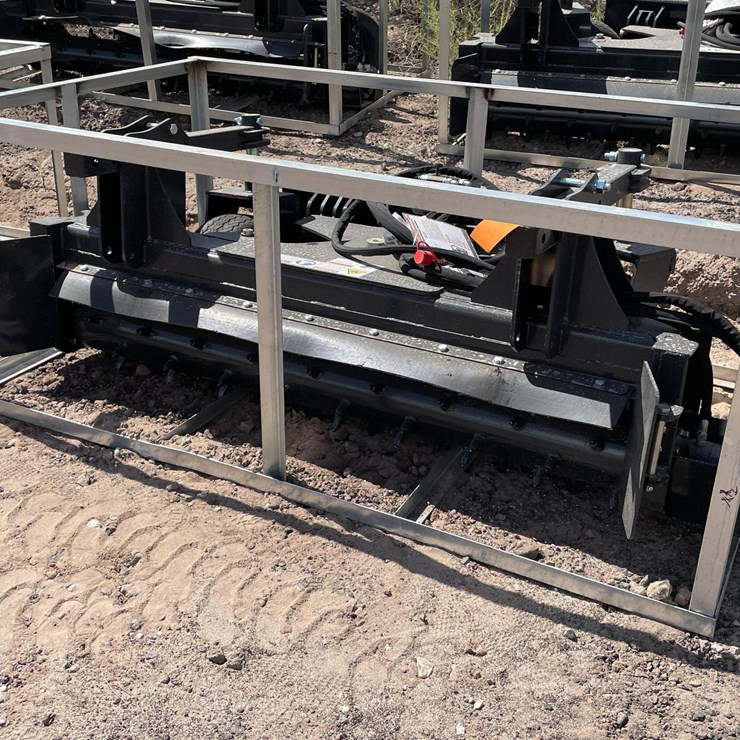 #2401 • Unused 2026 Landhonor Power Rake Attachment