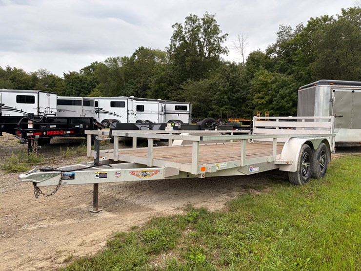 #718-•-2023-h&h-aluminum-utility-tandem-axle-trailer-(has-wi-title)(helenville,-wi)-image-1