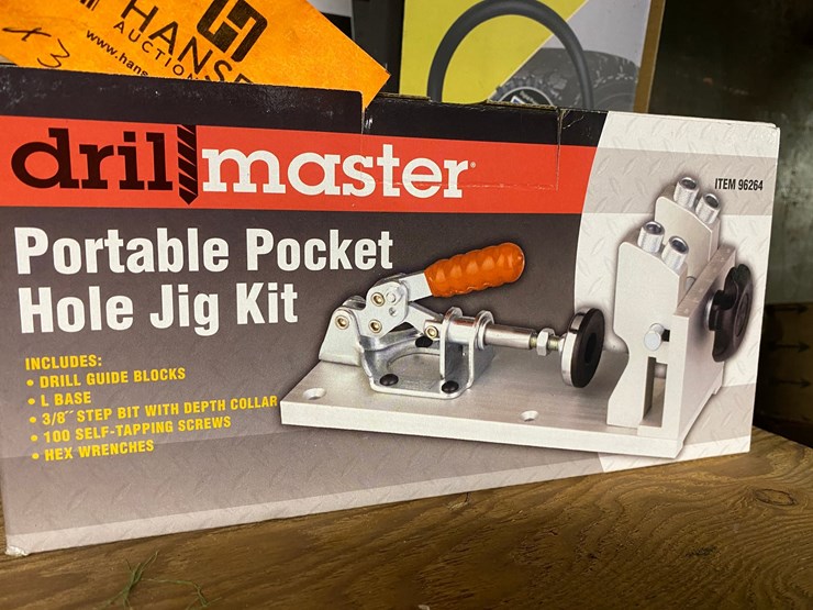 #6291-•-drill-master-portable-pocket-hole-jig-&-other-items-image-2