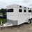 #710-•-1996-kiefer-2-horse-bumper-pull-trailer-(has-wi-title)(helenville,-wi)-image-1