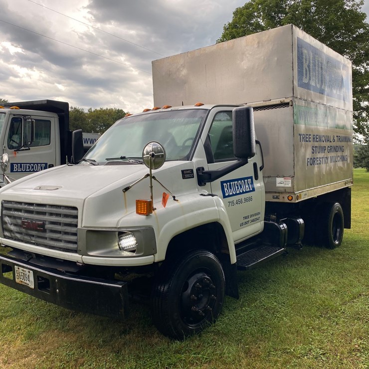 #215 • 2005 GMC C5500 with Alum-Line Aluminum Dump Box (WI Title in Delay) (Menomonie, WI)