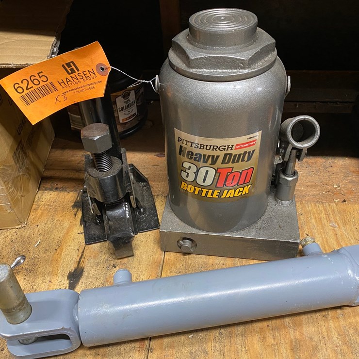 #6265 • Pittsburgh Heavy Duty Bottle Jack