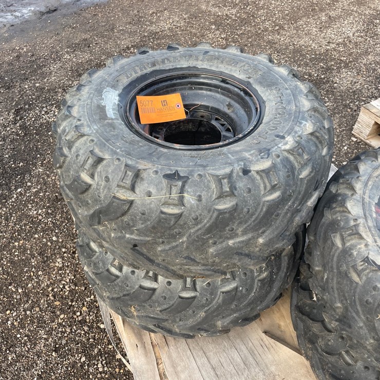 #5077 • (2) Dirt Devil II AT ATV Tires