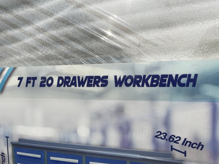 #2496-•-new-york-industrial-7'-(20)-drawer-workbench-image-8