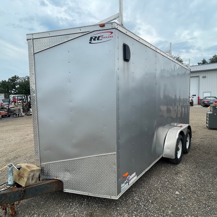 #2959 • 2017 RC Tandem Axle Enclosed Trailer (No Title)