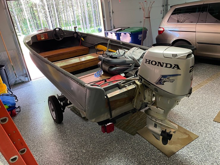 #6000-•-1958-alumacraft-deep-c-boat-with-honda-4-stroke-motor-(has-registration-card)-(wausau,-wi)-image-7