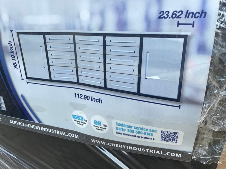 #2506-•-new-york-industrial-10'-(18)-drawer-workbench-image-9