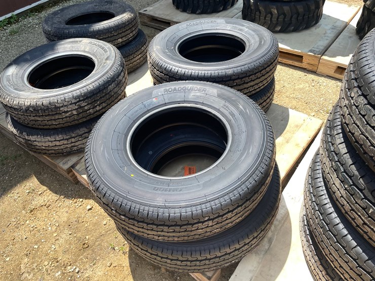 #2207-•-(4)-road-guider-qh100-st235/80r16-radial-trailer-tires-image-2