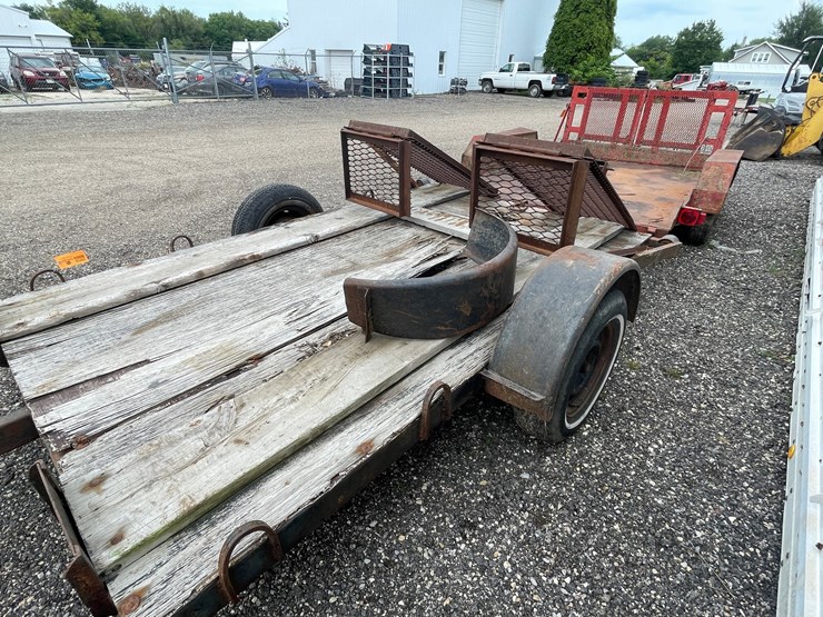 #2958-•-10'-single-axle-utility-trailer-(no-title)-image-8