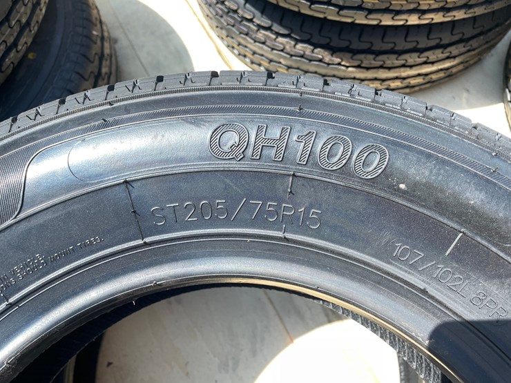 #2203-•-(4)-road-guider-qh100-st205/75r15-radial-trailer-tires-image-6