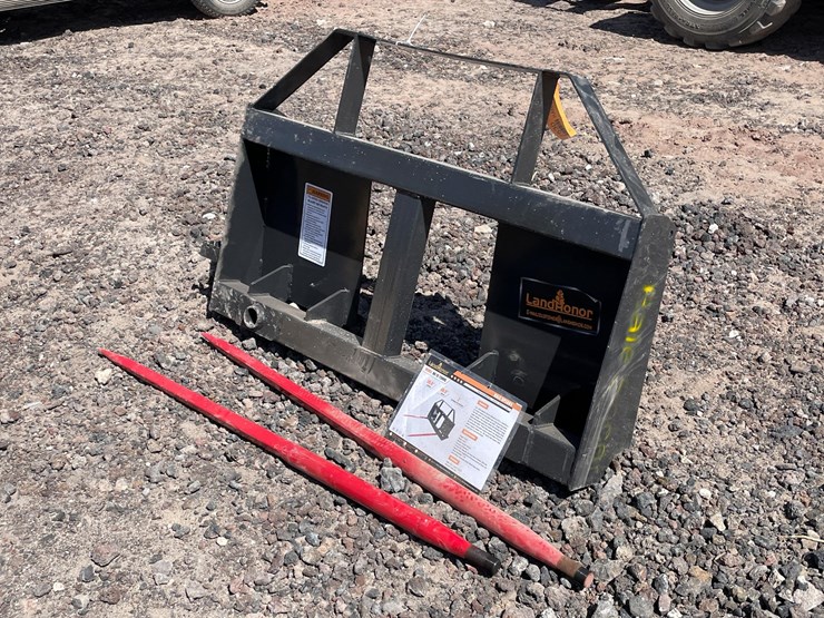 #2427-•-unused-2026-landhonor-skid-steer-bale-spear-image-9