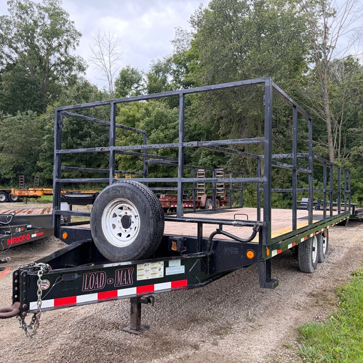 #706 • 2008 Load Trail Deckover Tandem Axle Trailer (Has WI Title) (Helenville, WI)