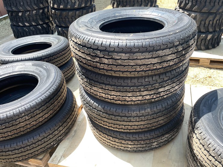 #2206-•-(4)-road-guider-qh100-st235/80r16-radial-trailer-tires-image-2