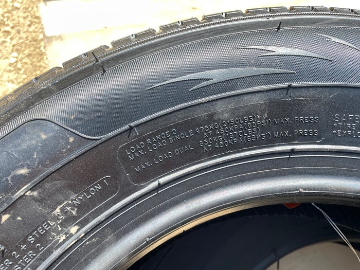 #2203-•-(4)-road-guider-qh100-st205/75r15-radial-trailer-tires-image-7